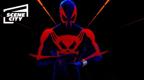 into the spiderverse post credit|Spider